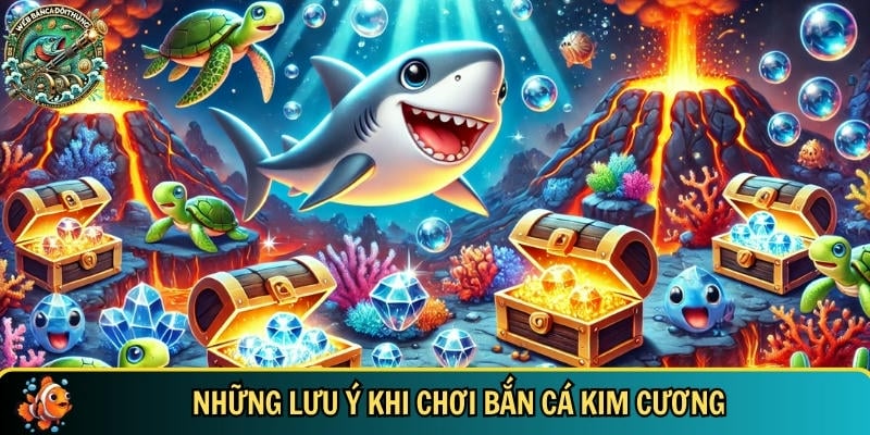 Trải Nghiệm Bắn Cá Kim Cương Cực Đỉnh Đầy Hấp Dẫn 4 Những điều bạn cần chú ý khi tham gia chơi bắn cá kim cương