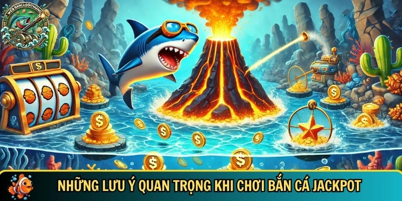Bắn Cá Jackpot – Cơ Hội Săn Cá Trúng Thưởng Cực Khủng 4 Lưu ý cơ bản bạn cần biết trước khi chơi bắn cá Jackpot