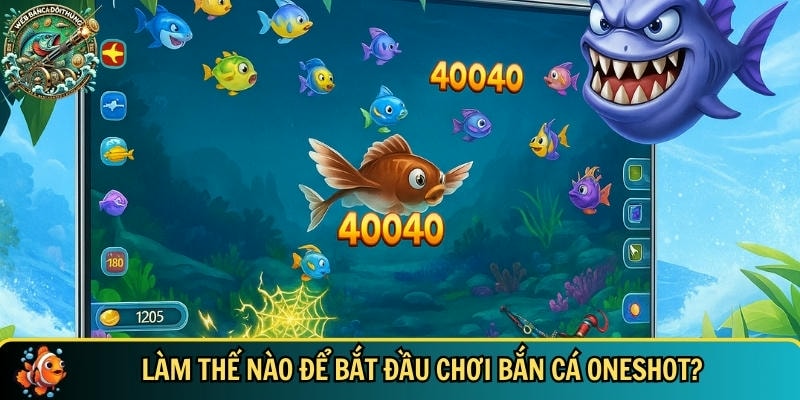 Bắn Cá Oneshot: Hướng Dẫn Chơi Và Mẹo Săn Thưởng Hiệu Quả 2 Hướng dẫn tân thủ cách làm quen với tựa game hot