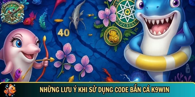 Code Bắn Cá K9WIN - Code Game Bắn Cá Đổi Thưởng Hit 2025 4 Tổng hợp các lưu ý bạn cần biết khi sử dụng code bắn cá K9WIN